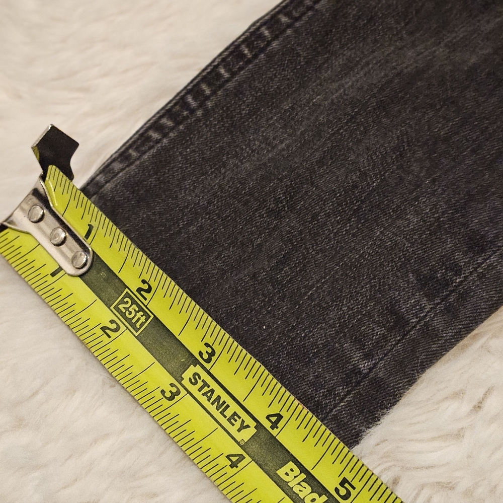 All Saints biker fit black skinny jeans - Picture 7 of 9